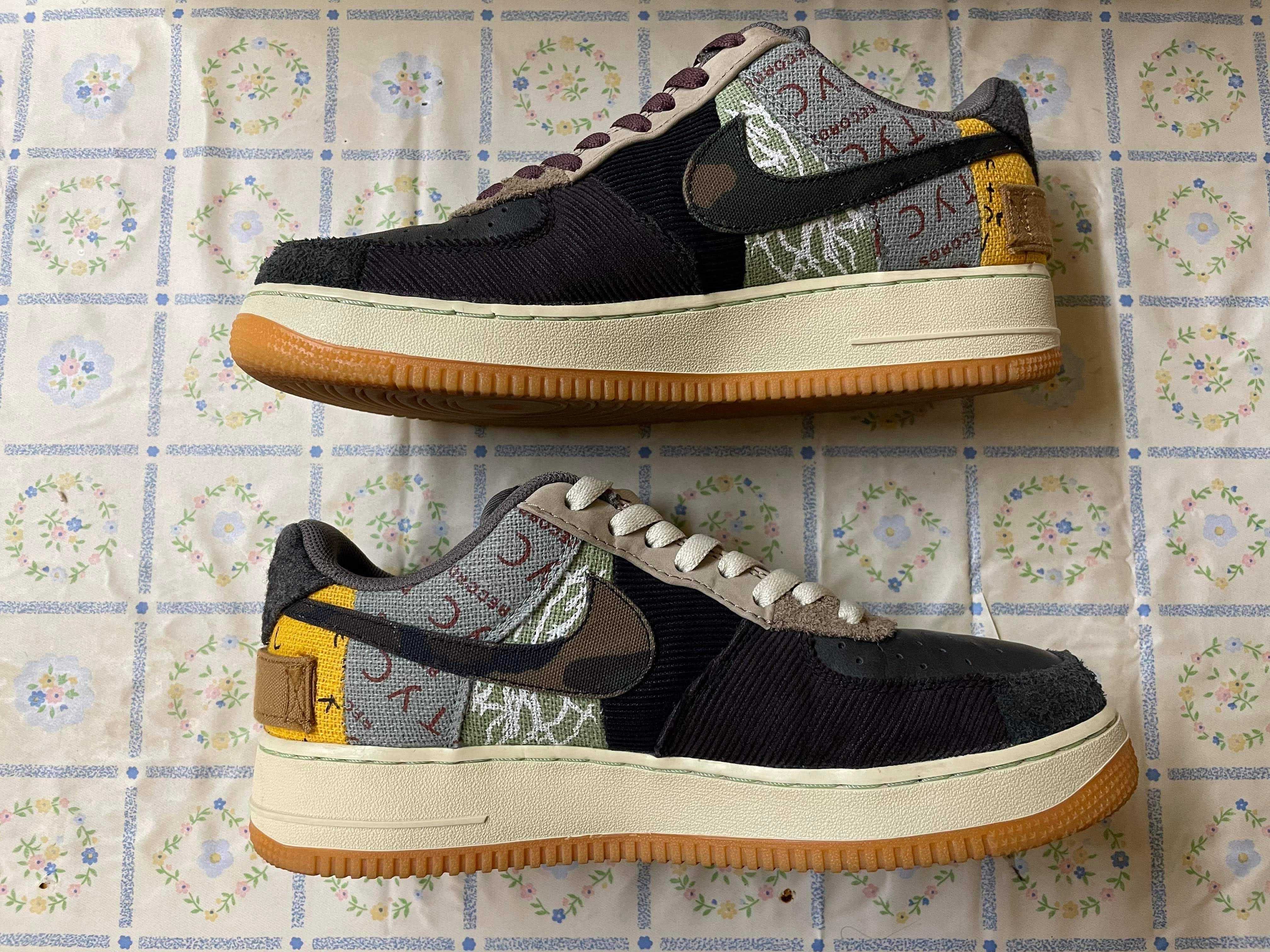 Travis Scott × Nike Air Force 1 Low Cactus Jack "Multi Color"