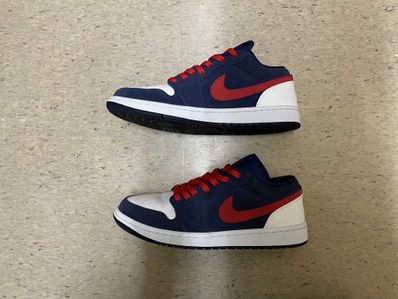 NIKE AIR JORDAN 1 LOW SE "NAVY/RED"