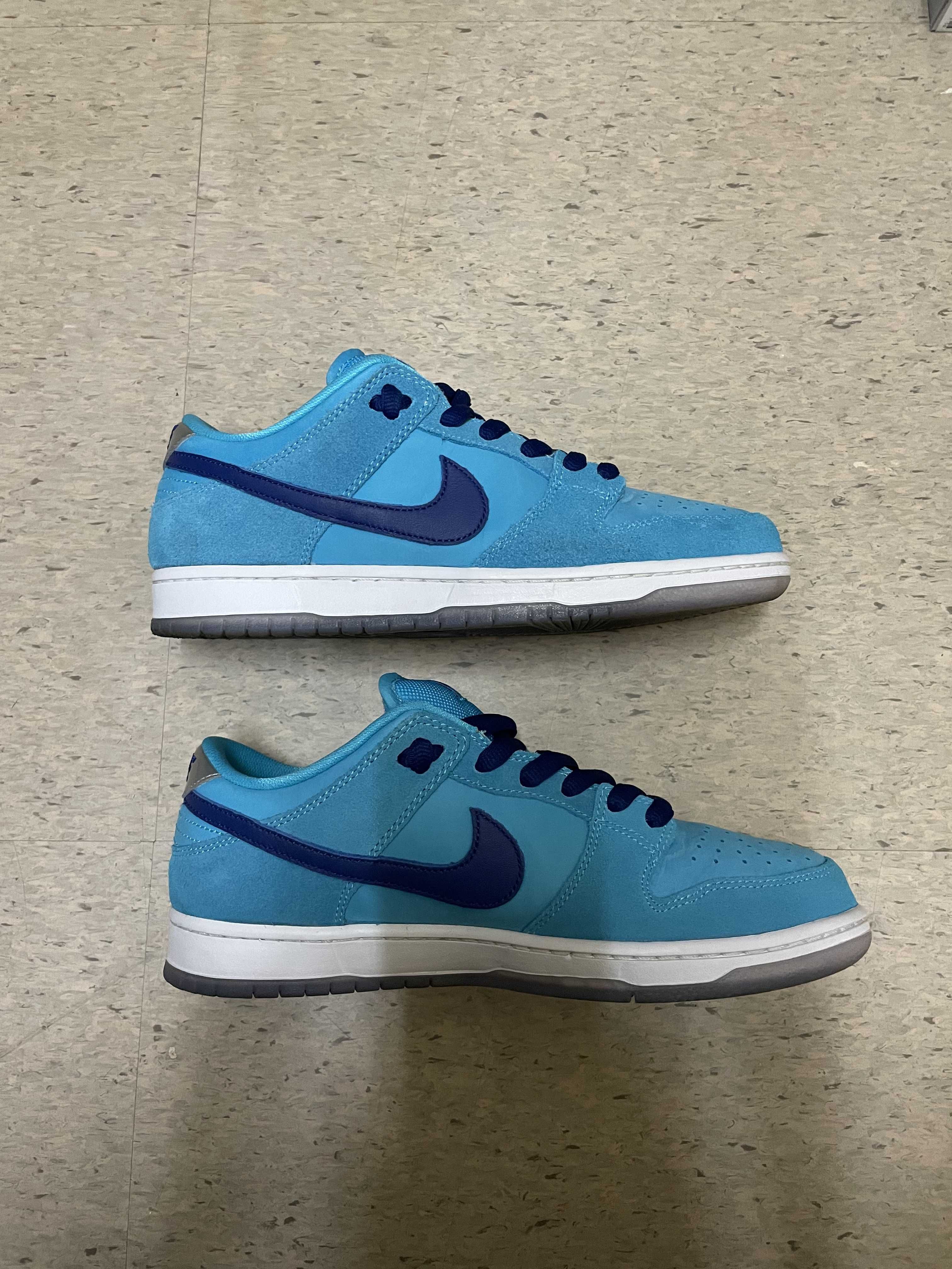 Nike SB Dunk Low Pro "Blue Fury/Deep Royal Blue"