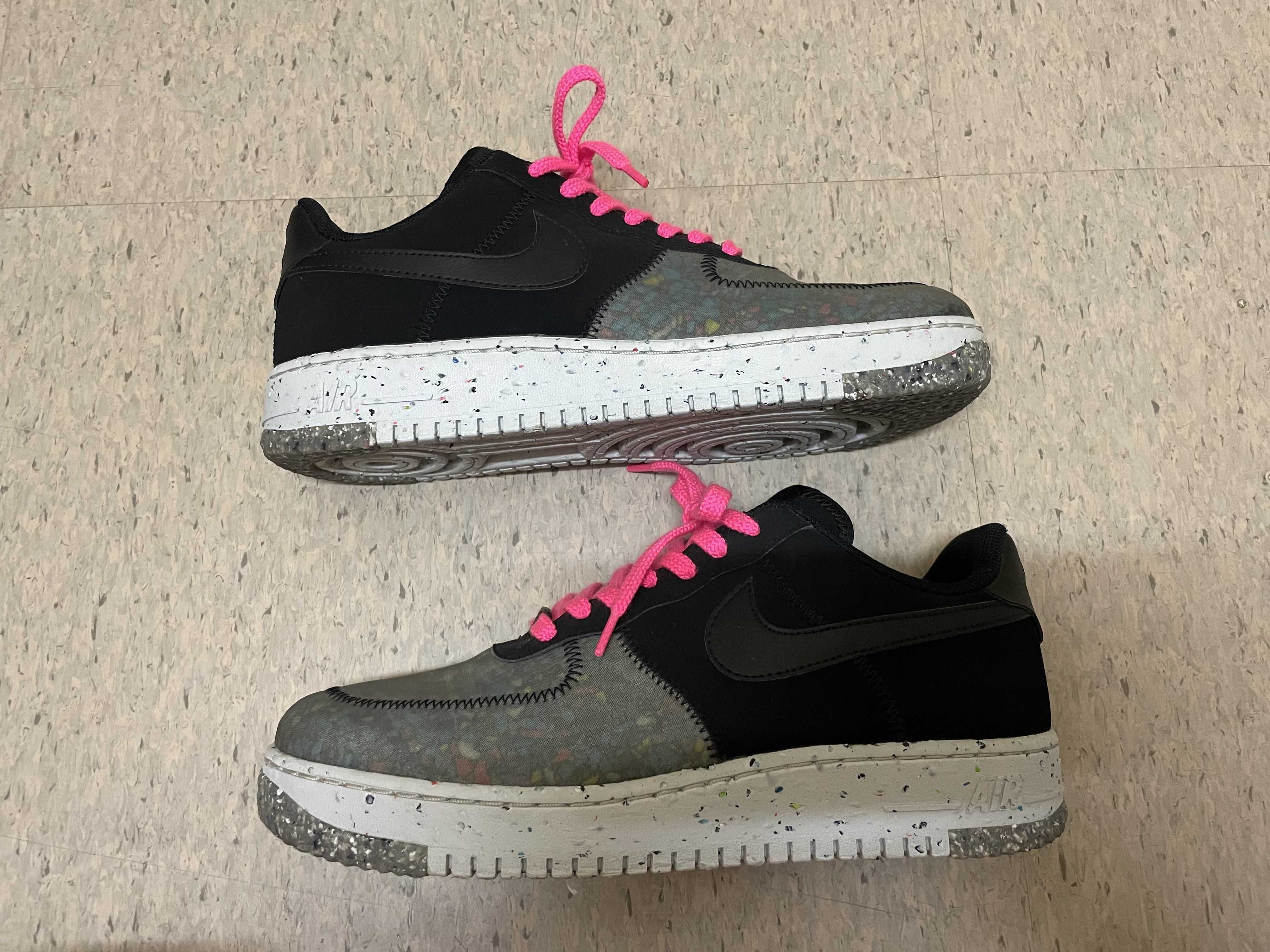 Nike Air Force 1 Low Crater Foam "Space Hippie Black"