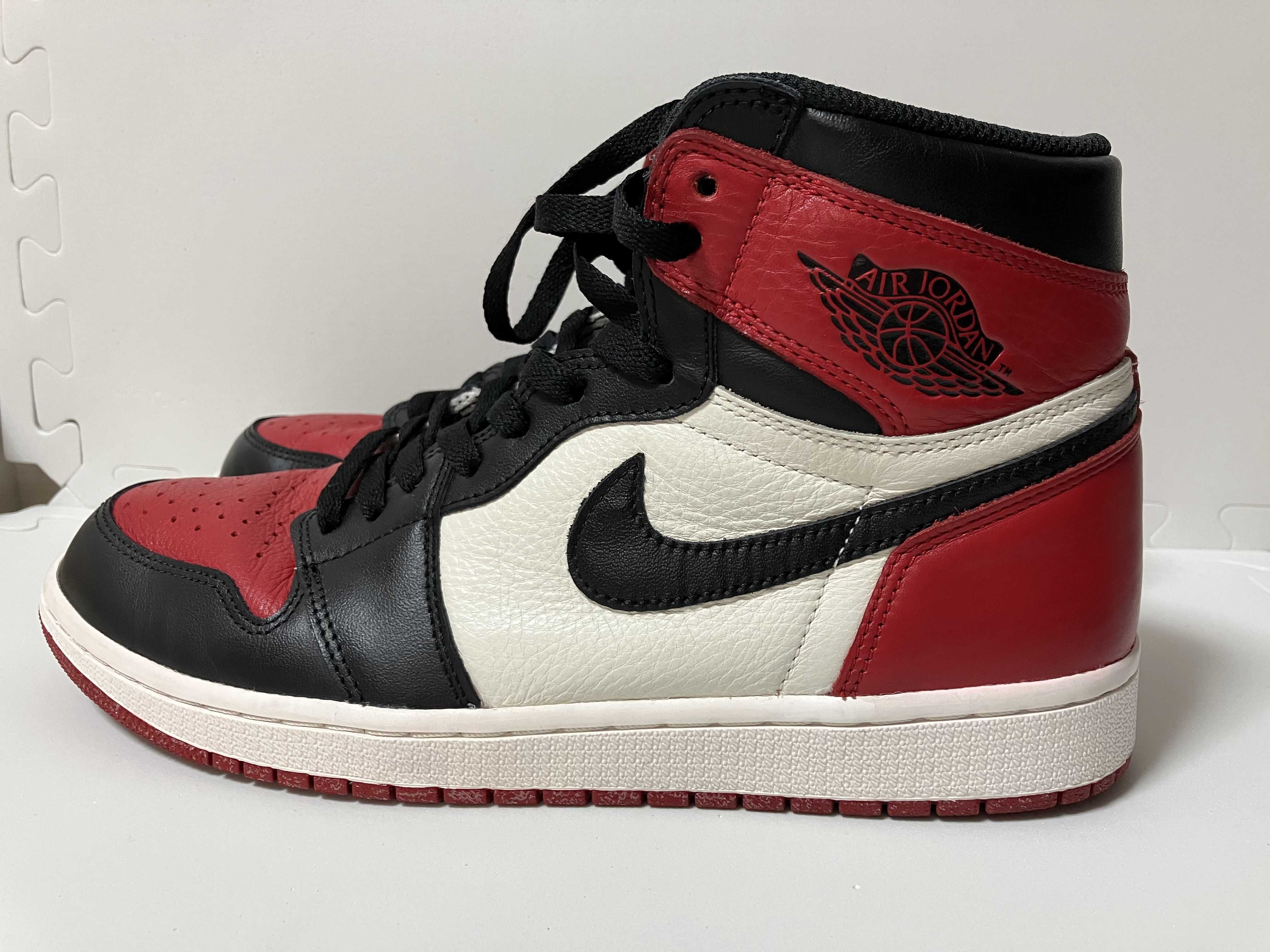 Nike Air Jordan 1 Retro High OG "Bred Toe"