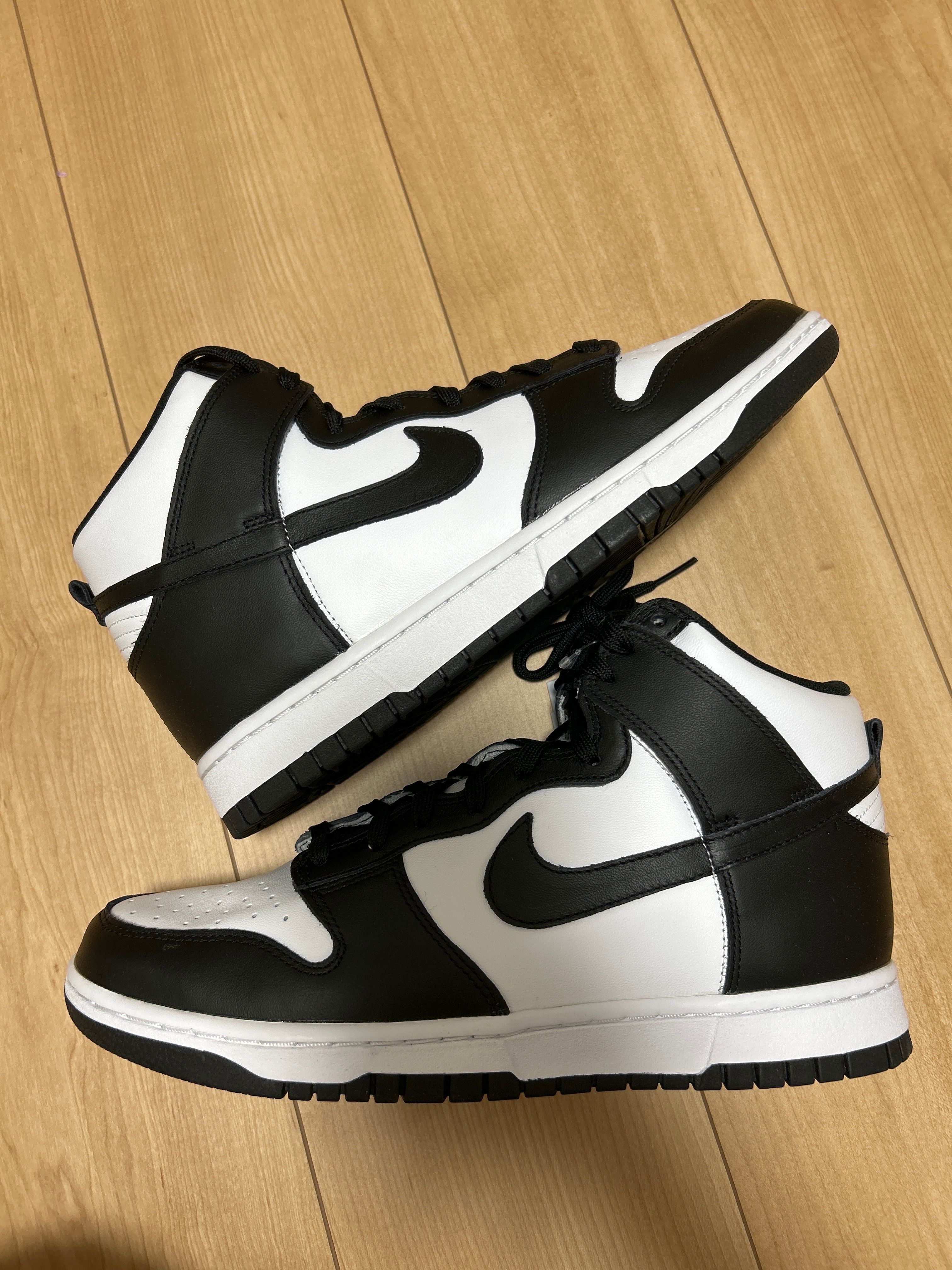 Nike Women's Dunk High "Black and White"