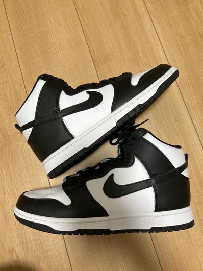 Nike Women's Dunk High "Black and White"