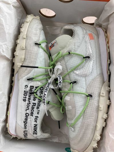 Off-White × Nike Women's Waffle Racer "White"