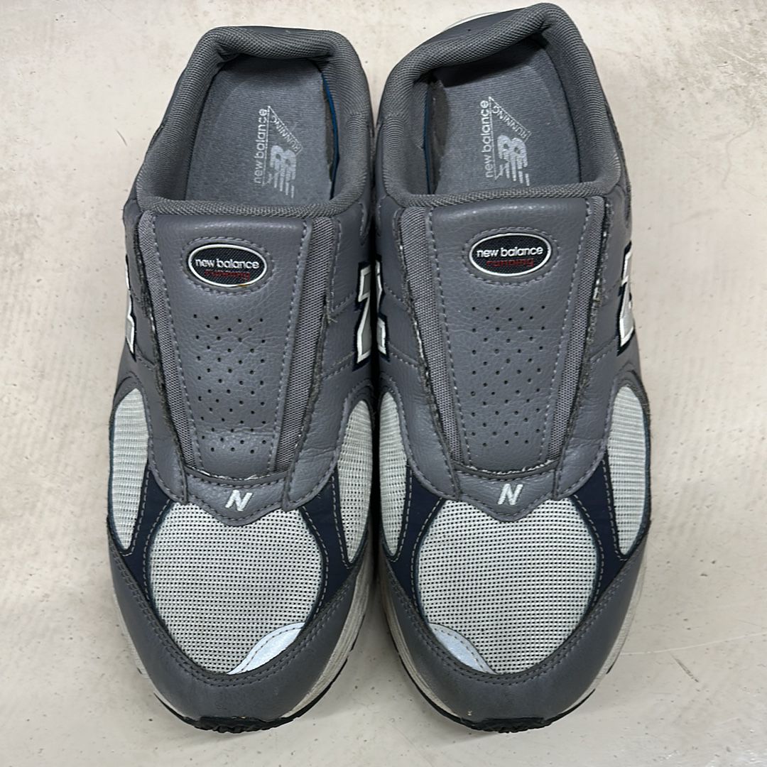 New Balance 2002R Mule "Gray/Navy"