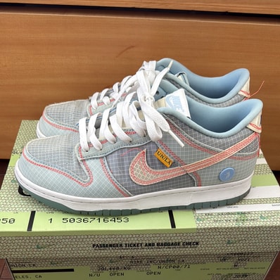 UNION × Nike Dunk Low "Argon"