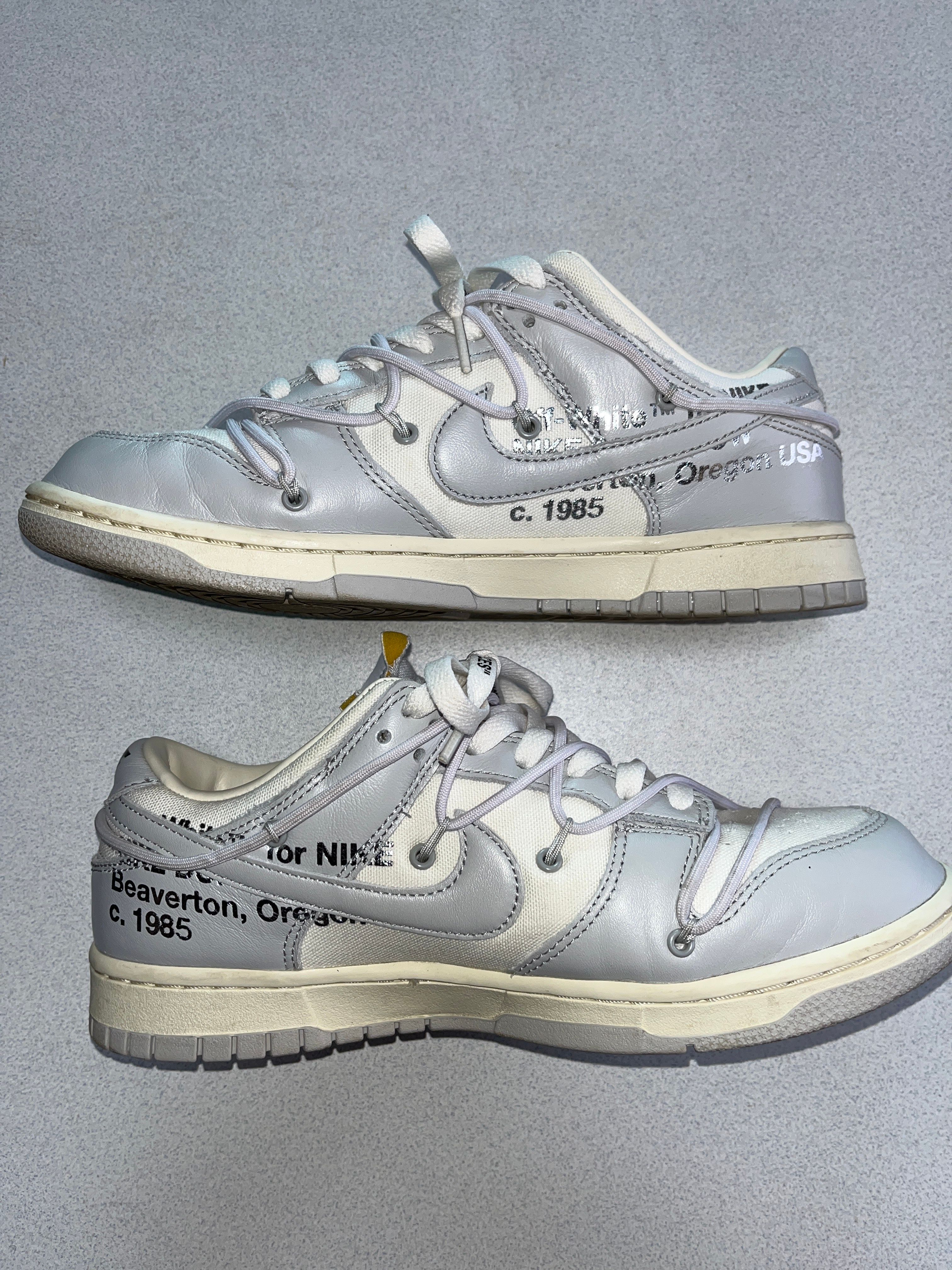 Off-White × Nike Dunk Low 1 of 50 "Lot.49"