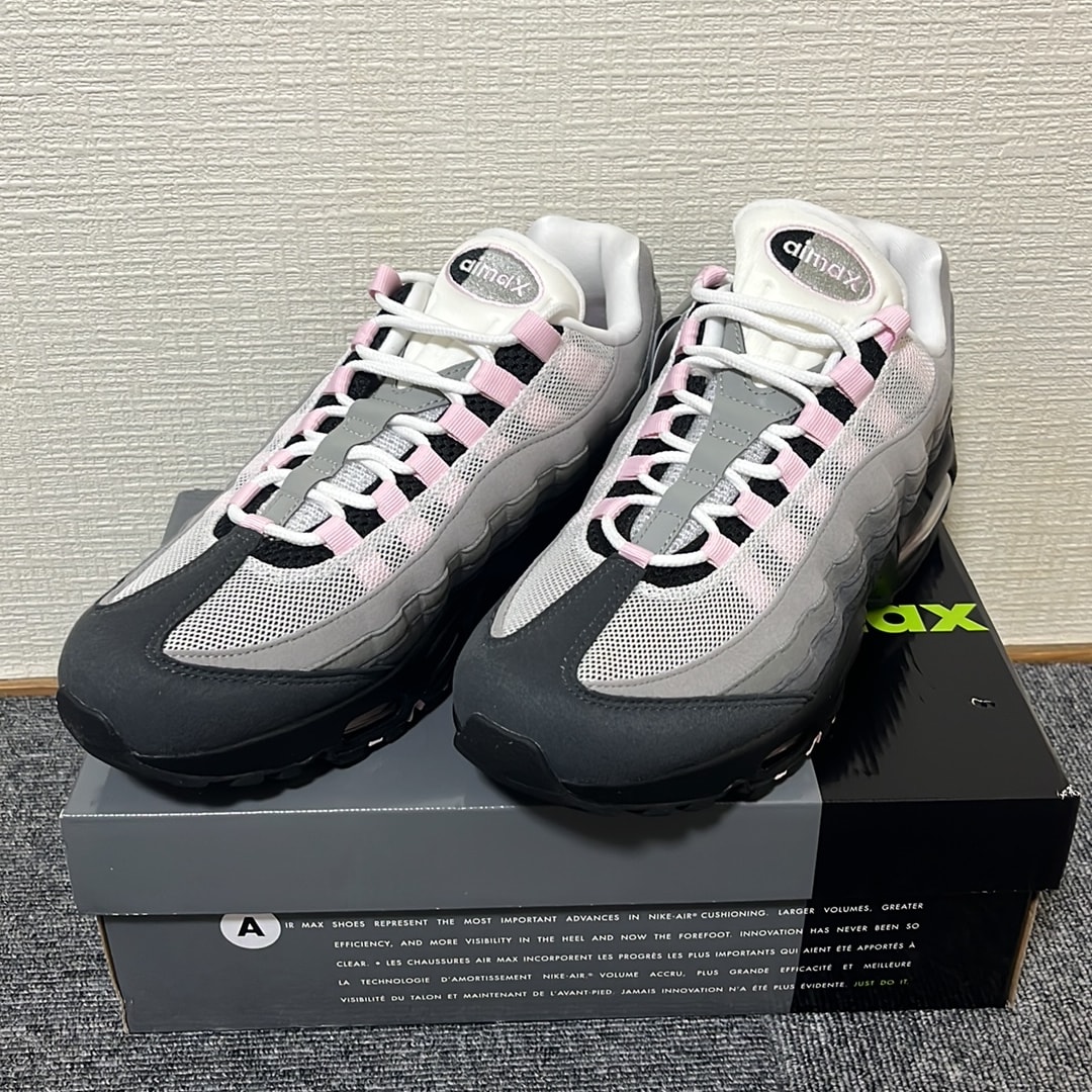 Nike Women's Air Max 95 OG Big Bubble "Medium Grey/Pink Foam"