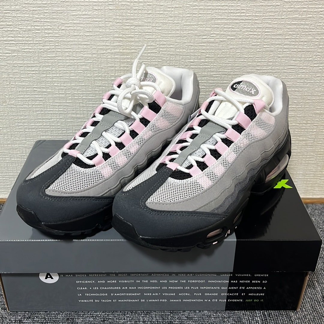Nike Women's Air Max 95 OG Big Bubble "Medium Grey/Pink Foam"