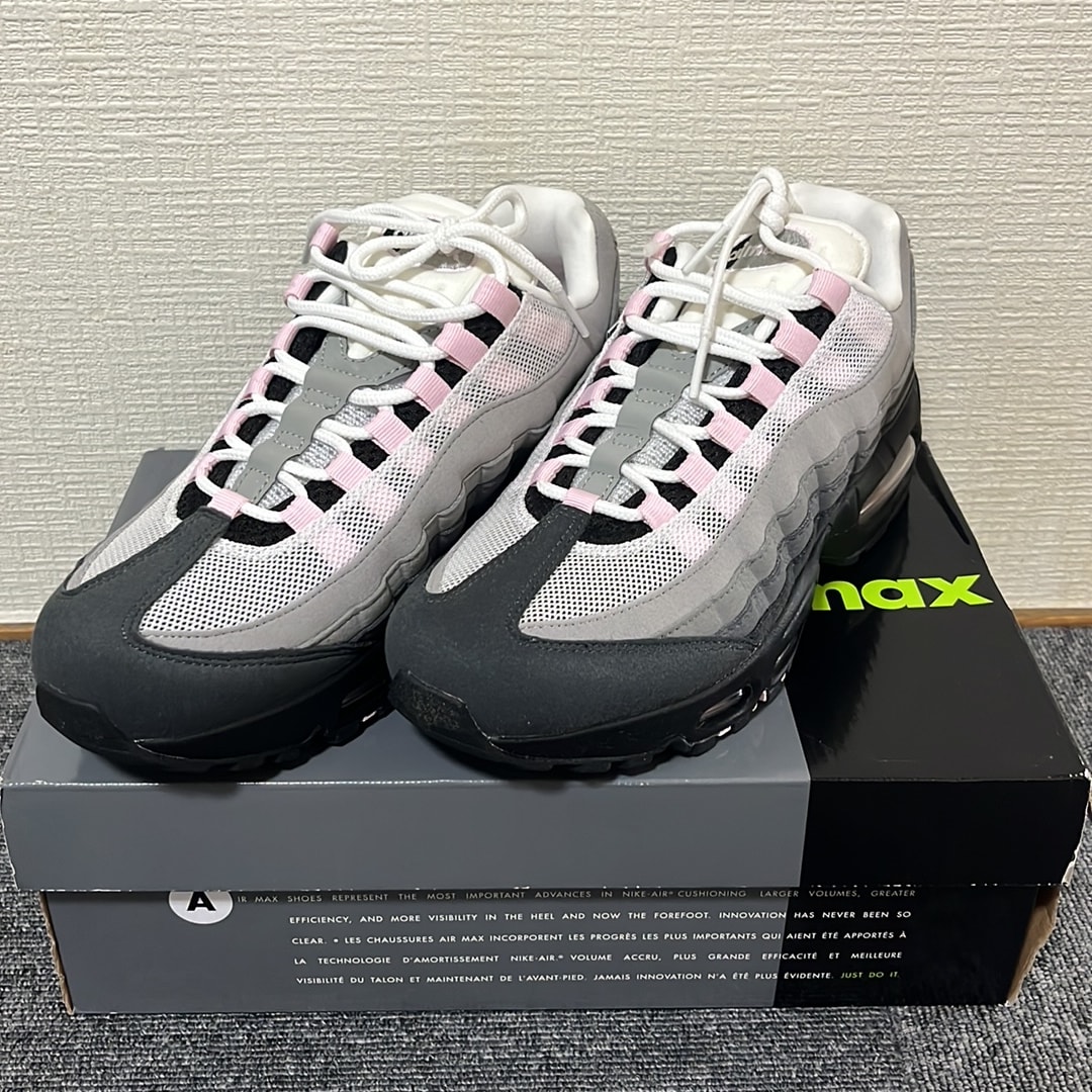 Nike Women's Air Max 95 OG Big Bubble "Medium Grey/Pink Foam"