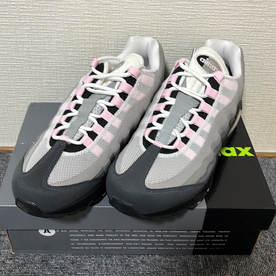 Nike Women's Air Max 95 OG Big Bubble "Medium Grey/Pink Foam"