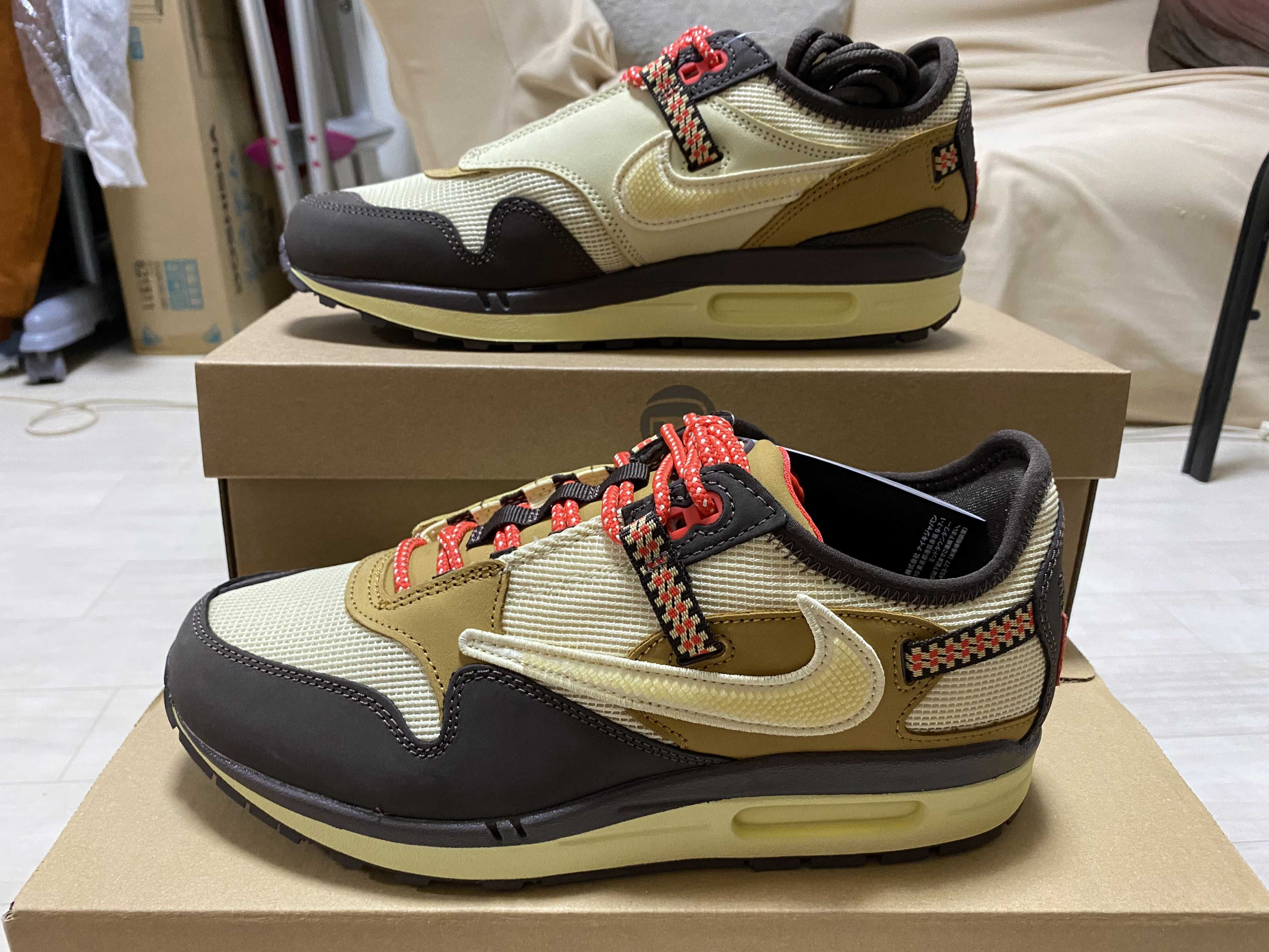 Travis Scott × Nike Air Max 1 "CACT.US Brown"