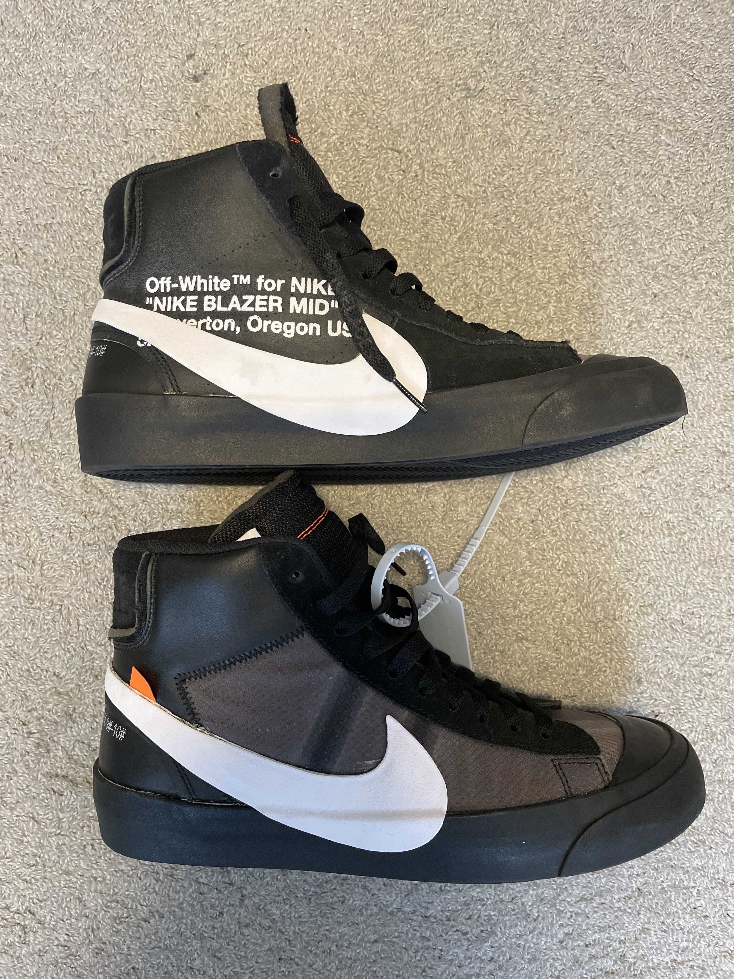 Off-White × Nike Blazer Studio Mid "Grim Reaper"