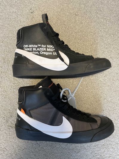 Off-White × Nike Blazer Studio Mid "Grim Reaper"