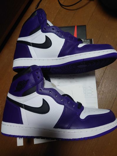 Nike Air Jordan 1 Retro High OG "Court Purple White/Black" (2020)