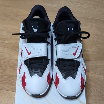 Nike LeBron 21 "Prime 96/White and Fire Red" (HV1221-100/HV1222-100)