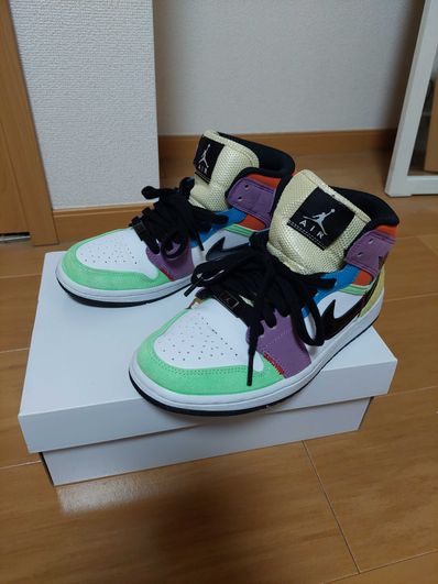 Nike Women's Air Jordan 1 Mid "Multi Color"