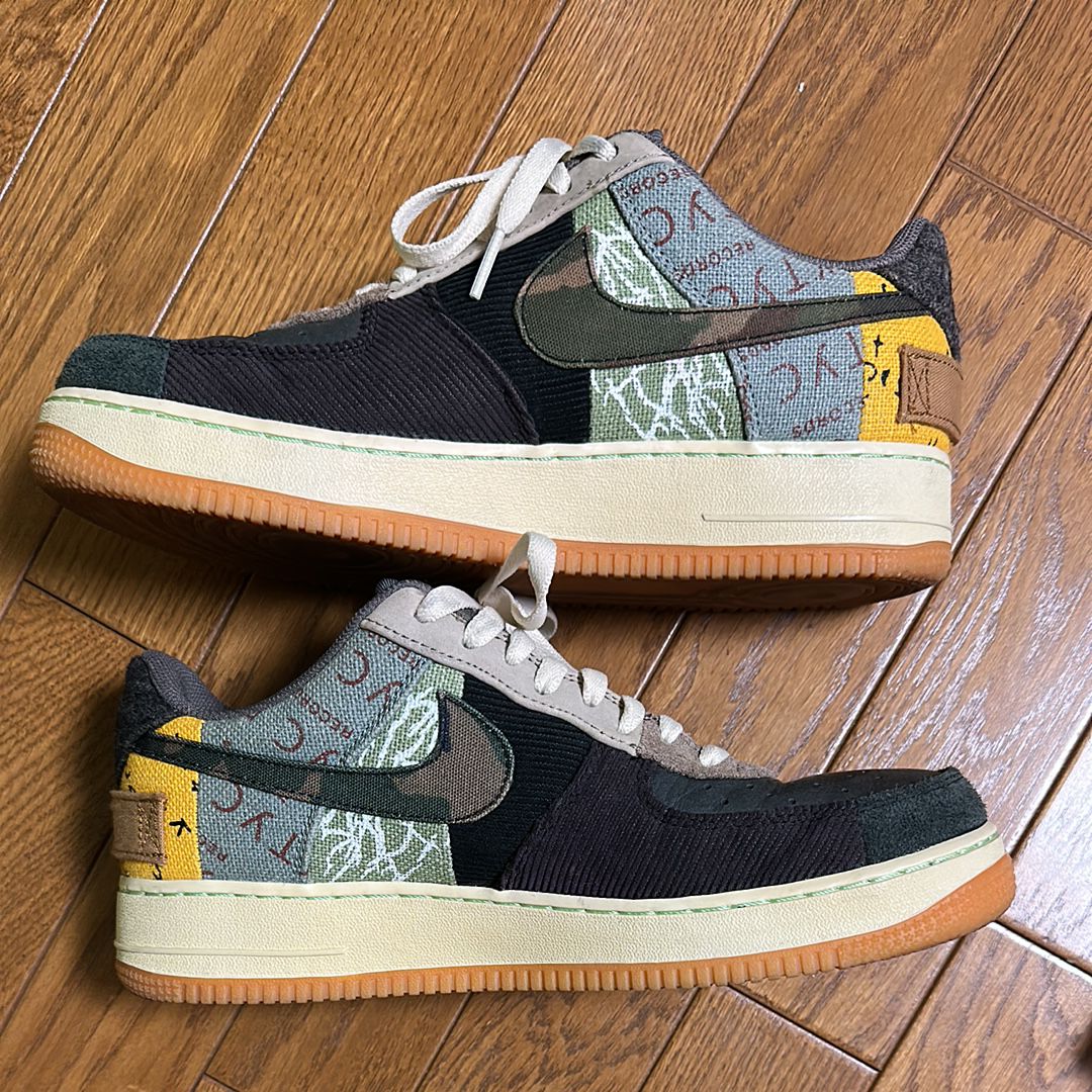 Travis Scott × Nike Air Force 1 Low Cactus Jack "Multi Color"