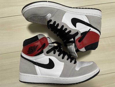 Nike Air Jordan 1 High OG "White/Black/Light Smoke Grey"