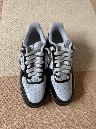 Central Cee × Nike Air Force 1 Low "Black/Light Smoke Grey"
