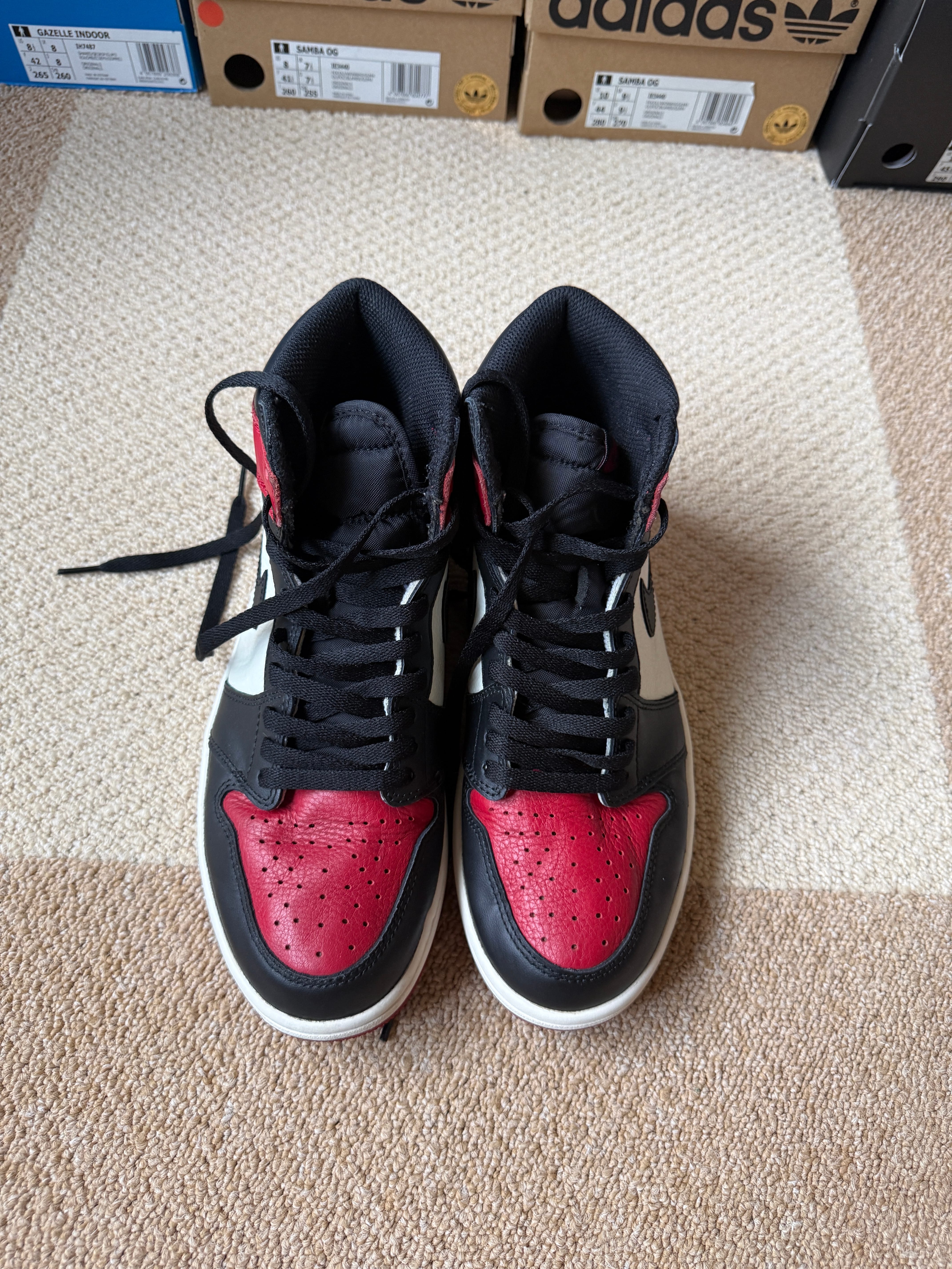 Nike Air Jordan 1 Retro High OG "Bred Toe"