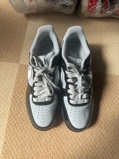 Central Cee × Nike Air Force 1 Low "Black/Light Smoke Grey"