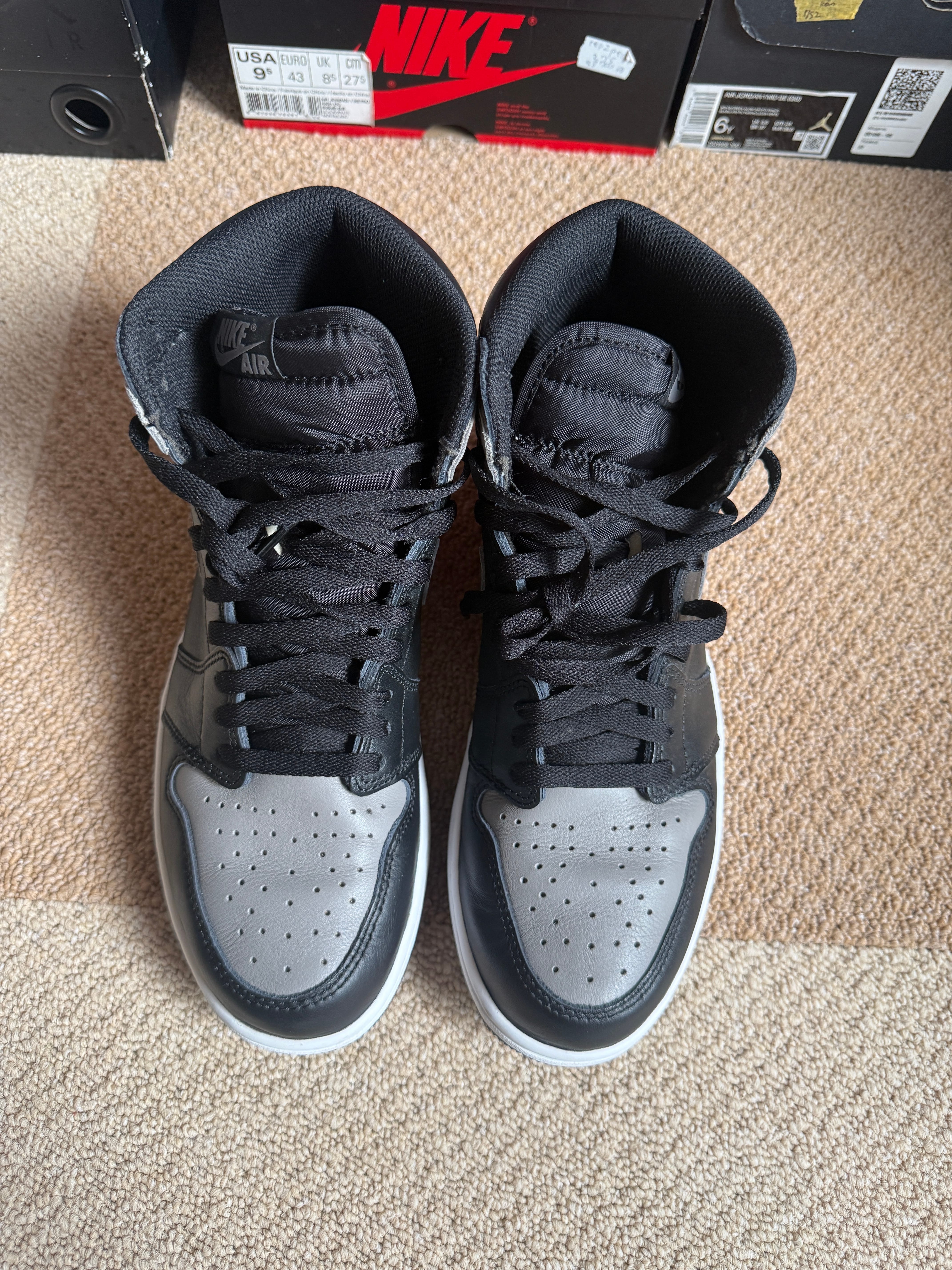 Nike Air Jordan 1 Retro High OG "Shadow"(2018)