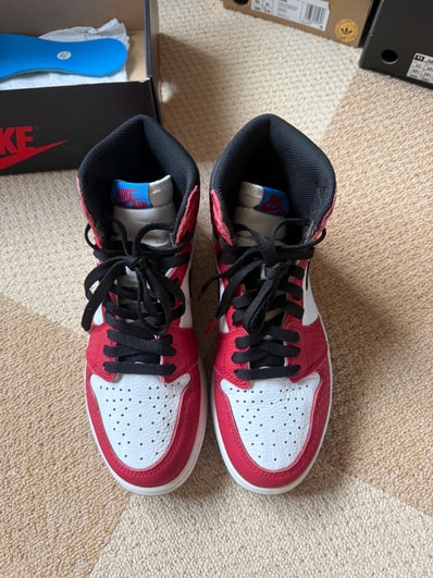 Spiderman × Nike Air Jordan 1 Origin Story "Gym Red/White/Photo Blue/Black"
