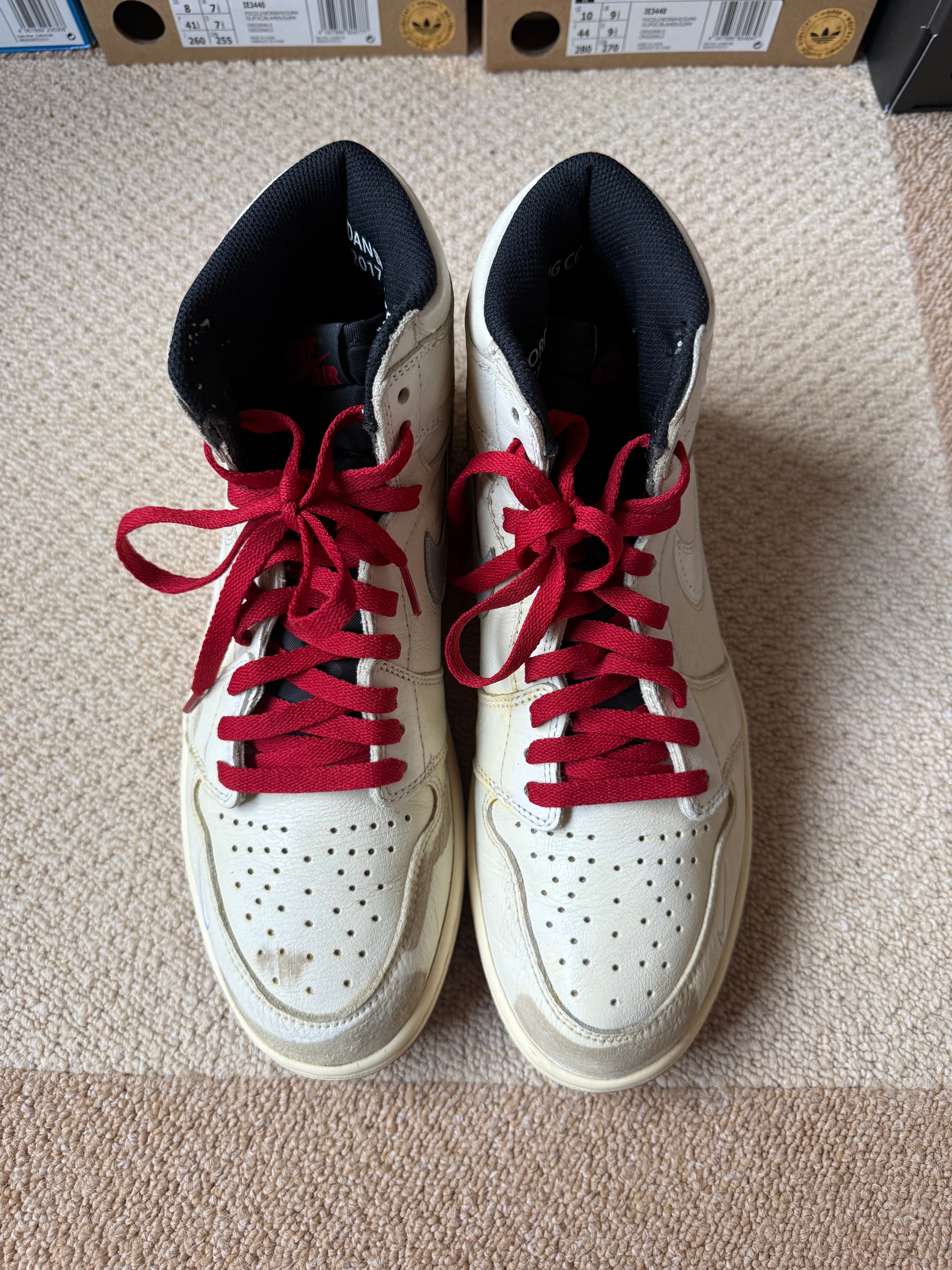 Nigel Sylvester × Nike Air Jordan 1 Retro High OG "Sail"