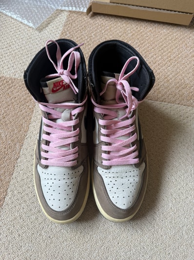 Travis Scott × Nike Air Jordan 1 Retro High OG TS SP "Sail/Dark Mocha"