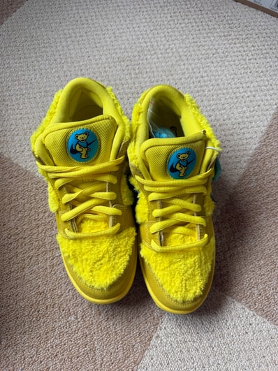 Grateful Dead × Nike SB Dunk Low "Yellow Bear"