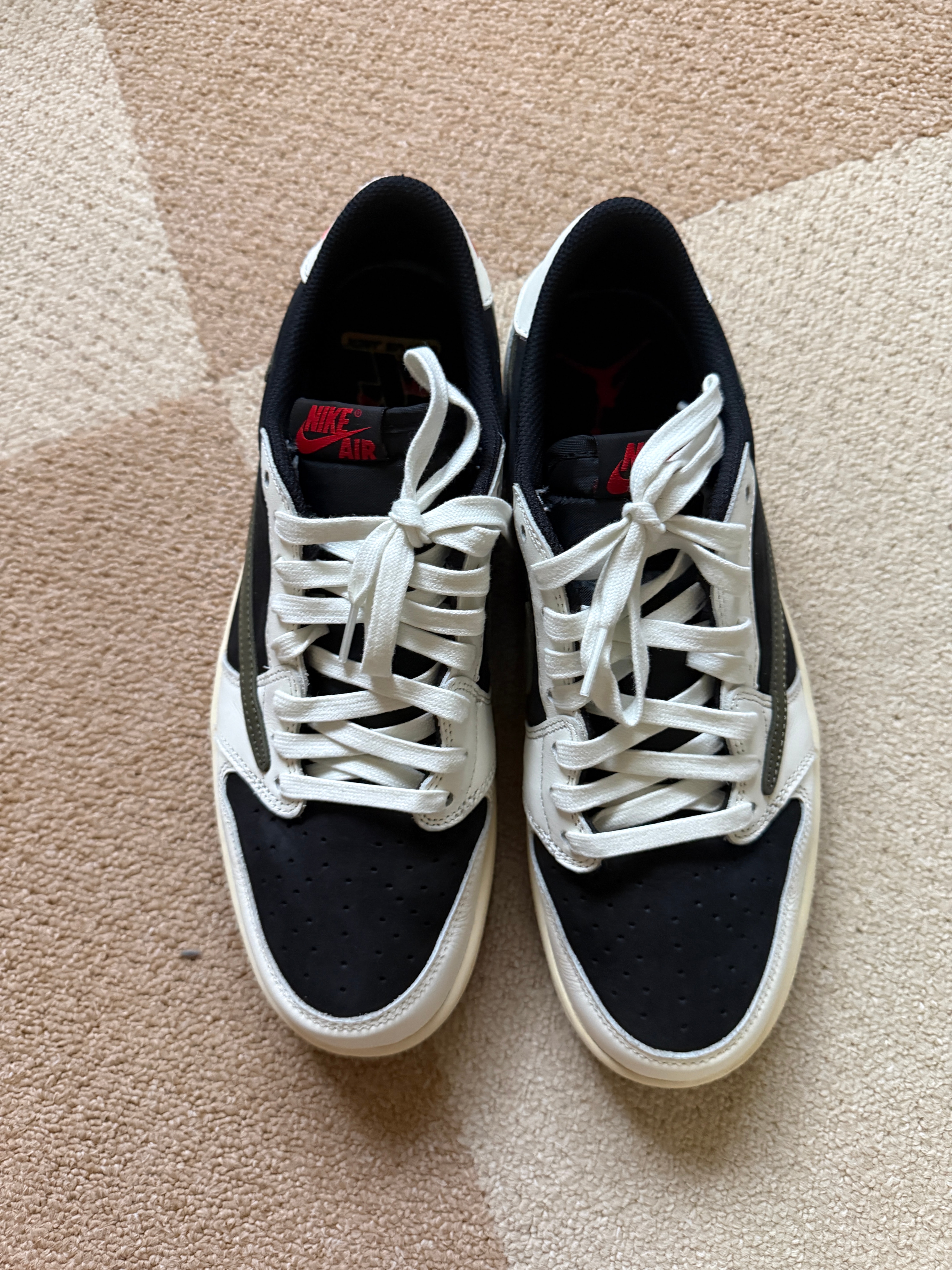 Travis Scott × Nike Women's Air Jordan 1 Low OG "Medium Olive"