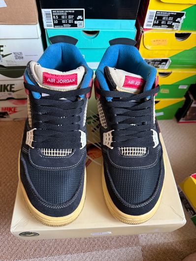 UNION × NIKE AIR JORDAN 4 "OFF NOIR"