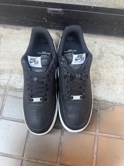 Supreme × COMME des GARCONS SHIRT × Nike Air Force 1 Low "Black/White" (2018)