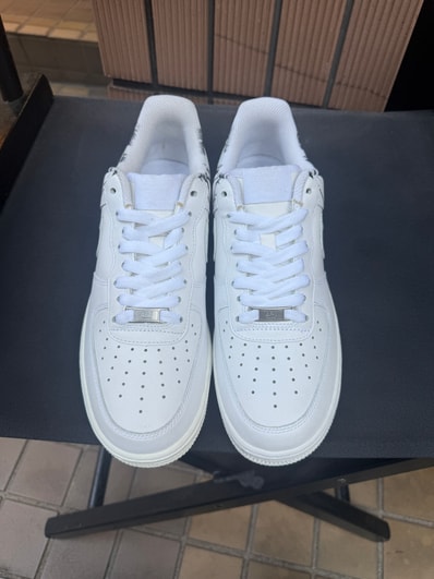 Supreme × COMME des GARCONS SHIRT × Nike Air Force 1 Low "White"