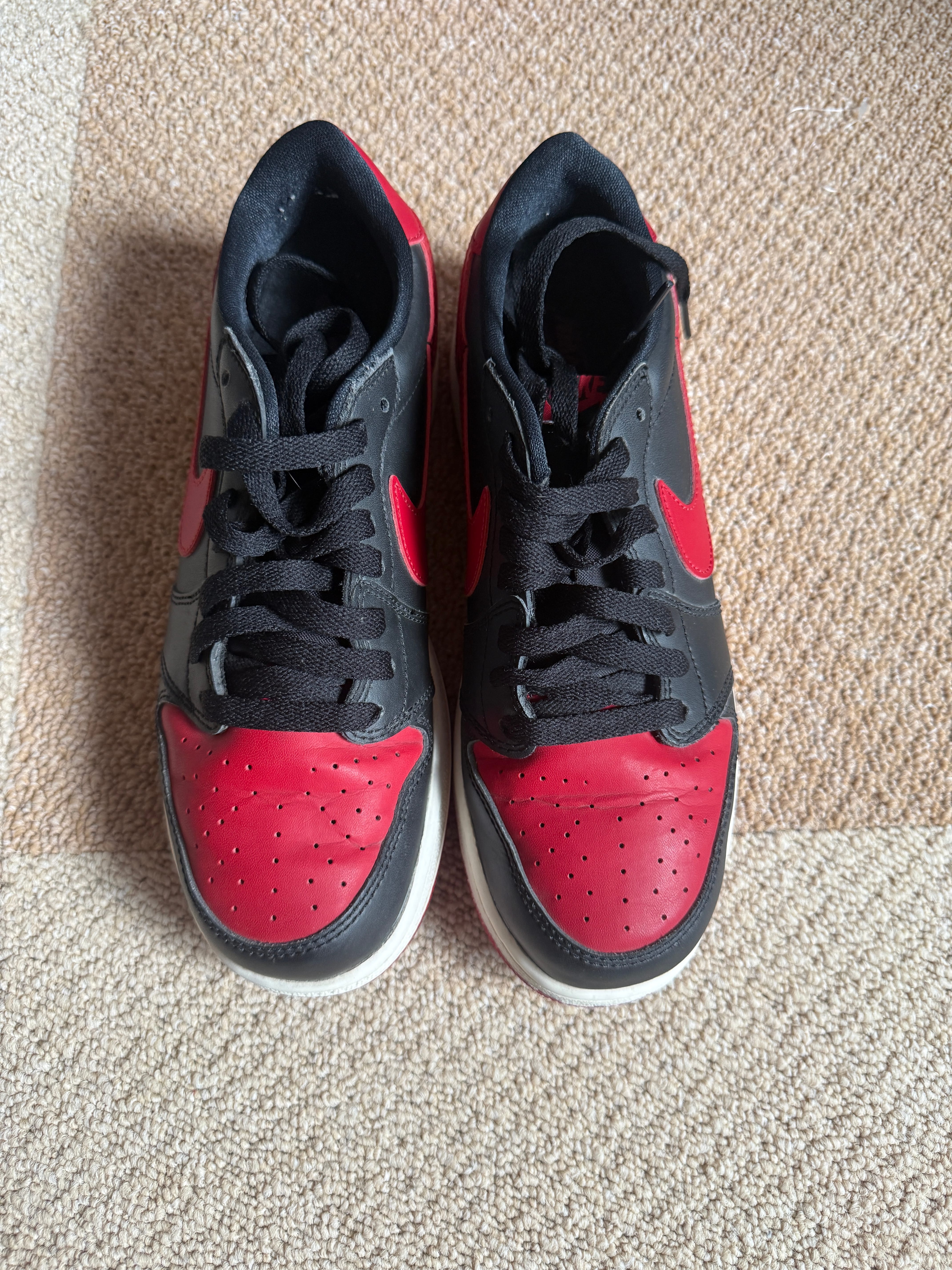 NIKE AIR JORDAN 1 RETRO LOW BRED 2015 (GS)
