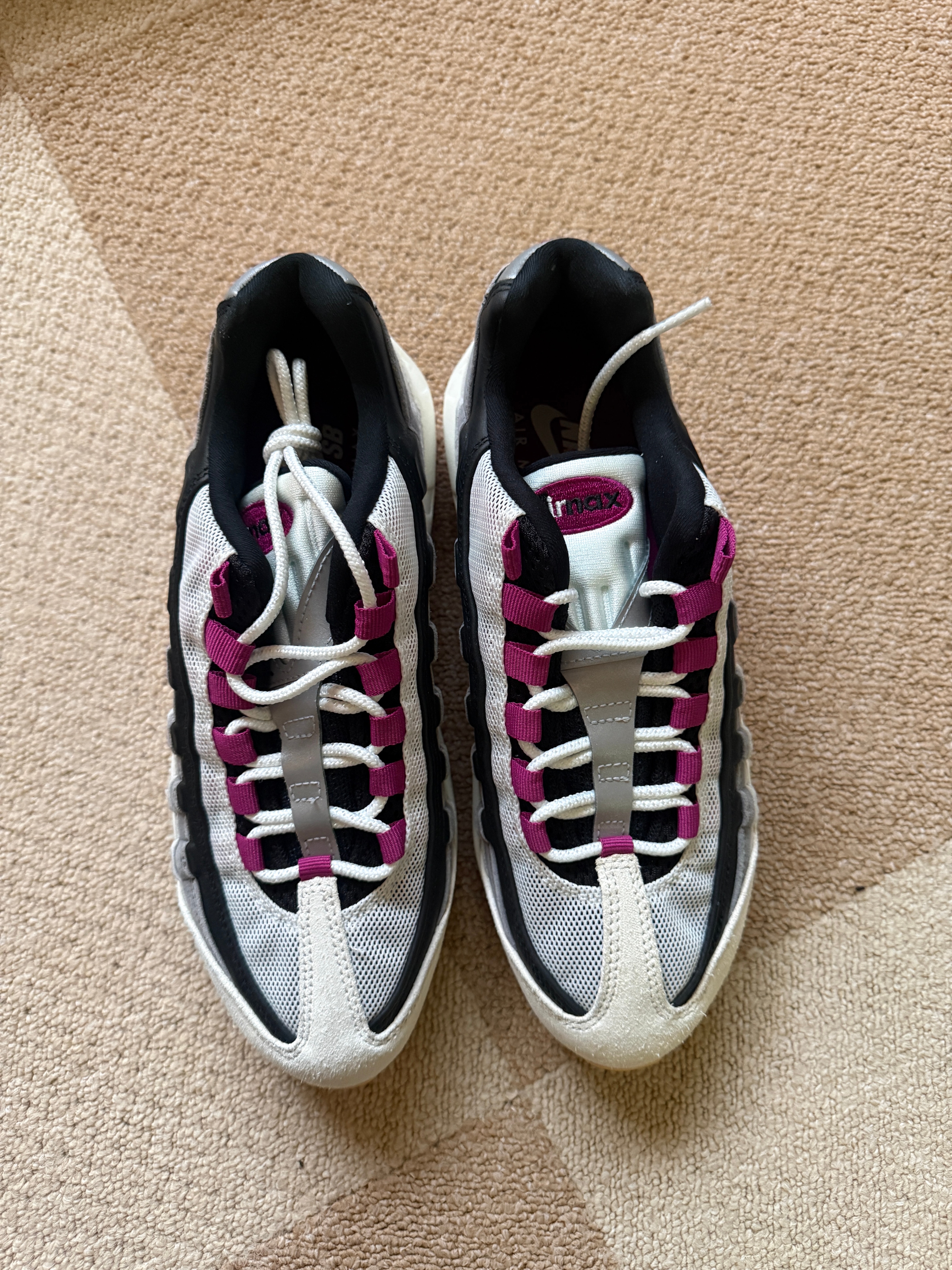 Nike SB Air Max 95 "Summit White/Cactus Flower"