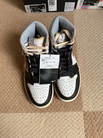 UNION × Nike Air Jordan 1 Retro High OG NRG "Varsity Red/Wolf Grey"