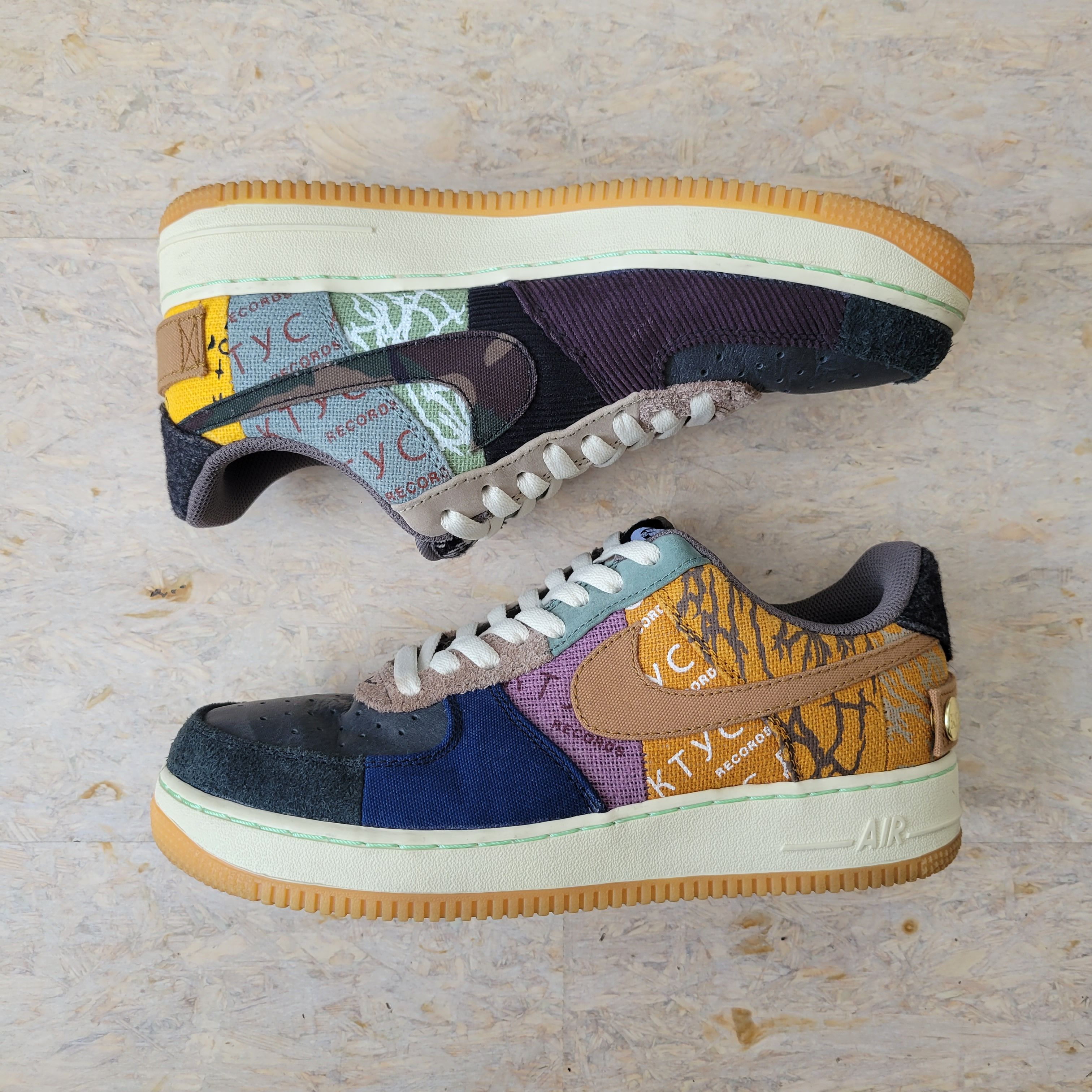 Travis Scott × Nike Air Force 1 Low Cactus Jack "Multi Color"