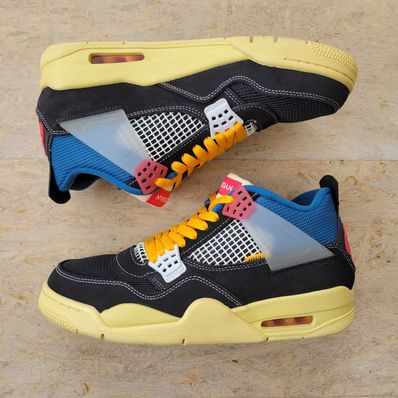 UNION × Nike Air Jordan 4 "Off Noir"