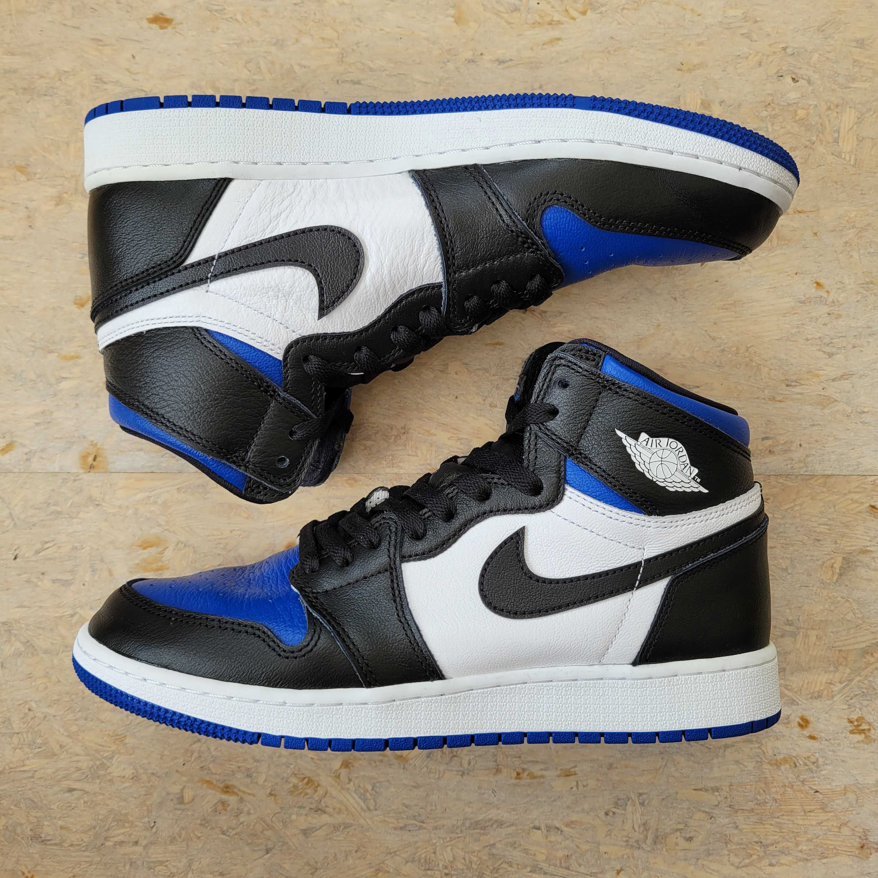 Nike GS Air Jordan 1 High "Royal Toe" (2020)