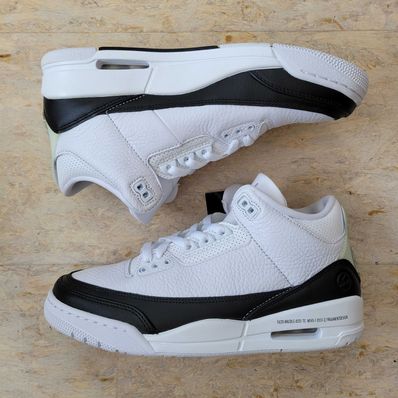 Fragment × Nike Air Jordan 3 "White/Black"