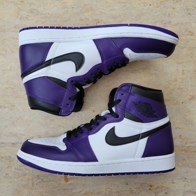 Nike Air Jordan 1 Retro High OG "Court Purple White/Black" (2020)