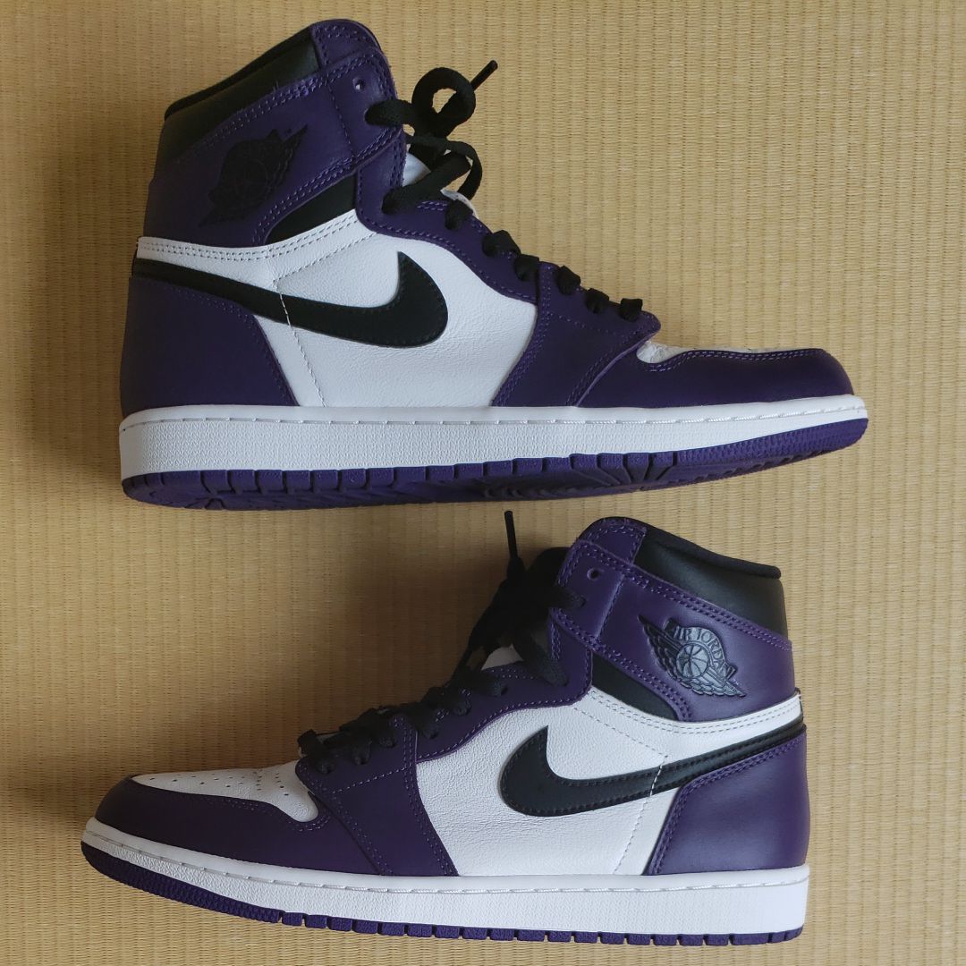 Nike Air Jordan 1 Retro High OG "Court Purple White/Black" (2020)