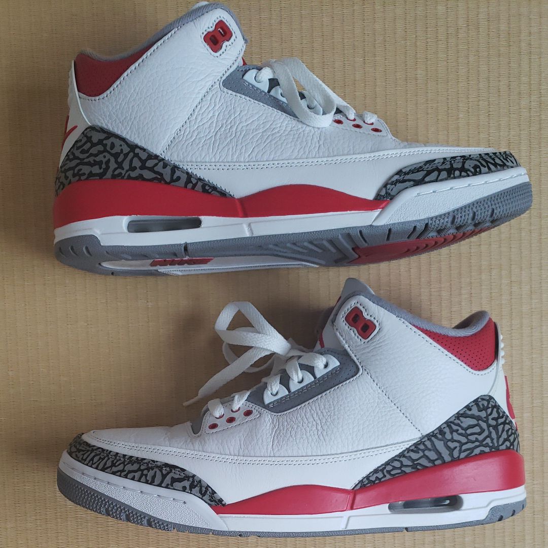 Nike Air Jordan 3 Retro OG "Fire Red" (2022)