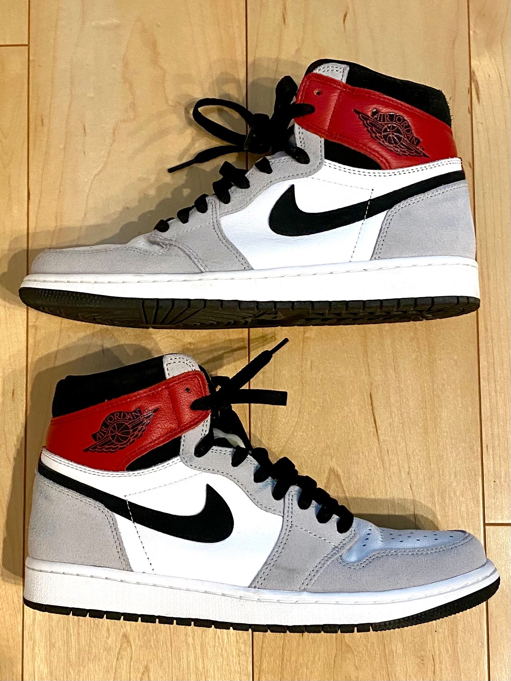 Nike Air Jordan 1 High OG "White/Black/Light Smoke Grey"