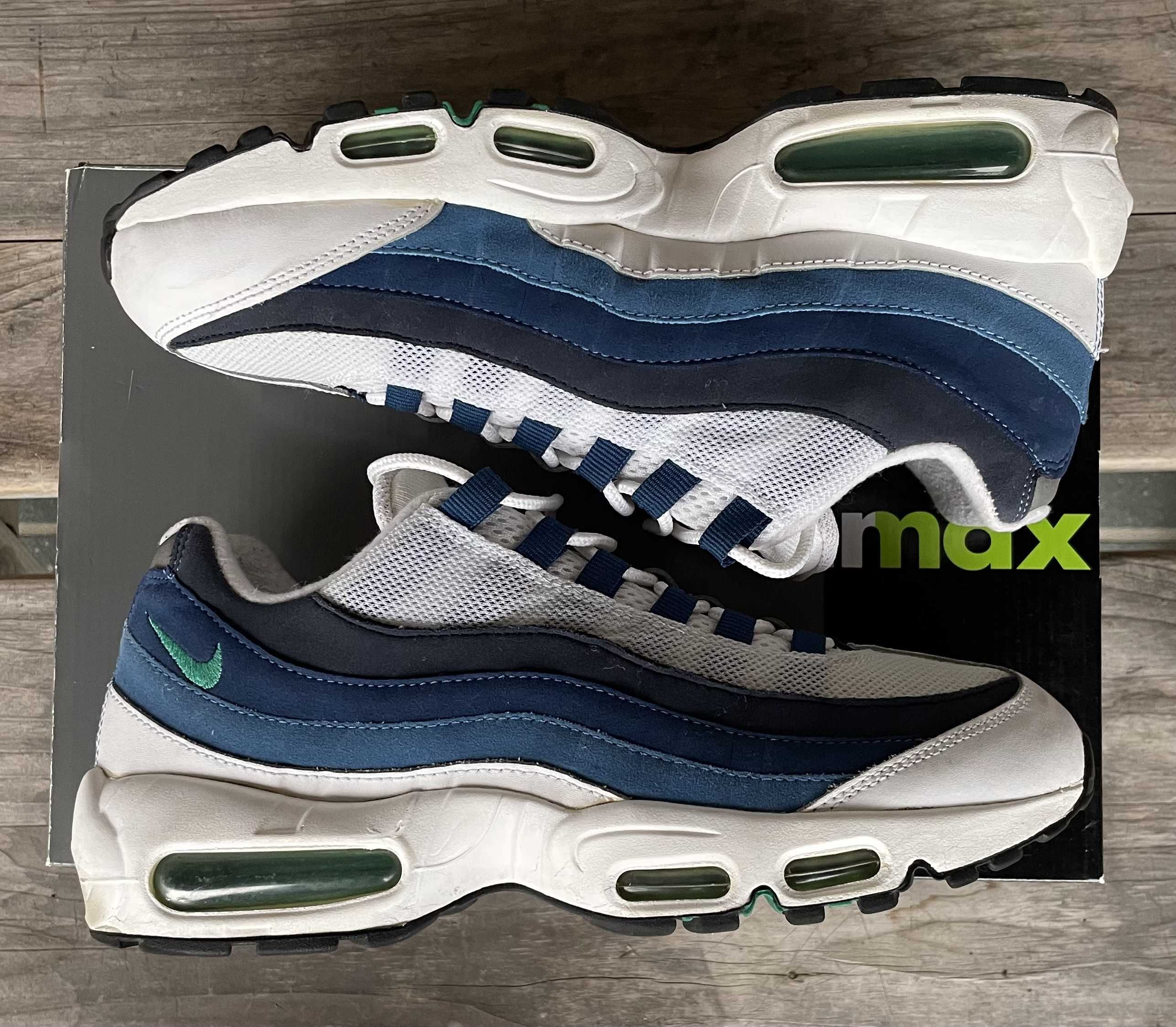 Nike Air Max 95 "White/Slate Blue" (2015)