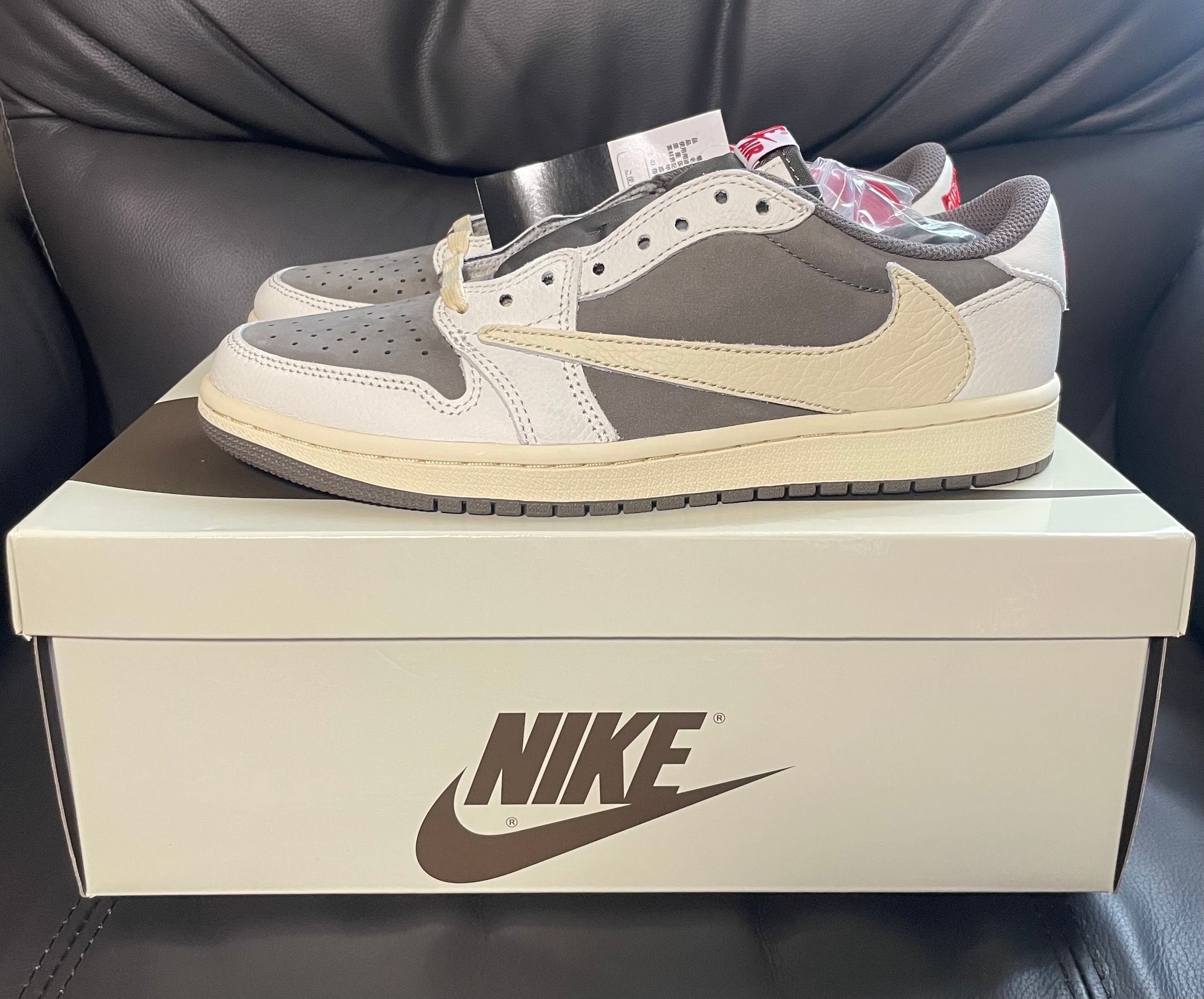 Travis Scott × Nike Air Jordan 1 Low OG SP "Reverse Mocha/Sail and Ridgerock"