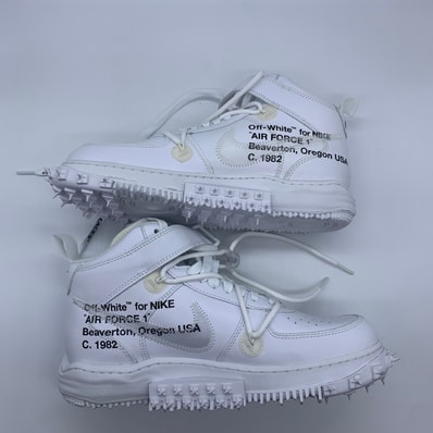 Off-White × Nike Air Force 1 Mid "Graffiti"