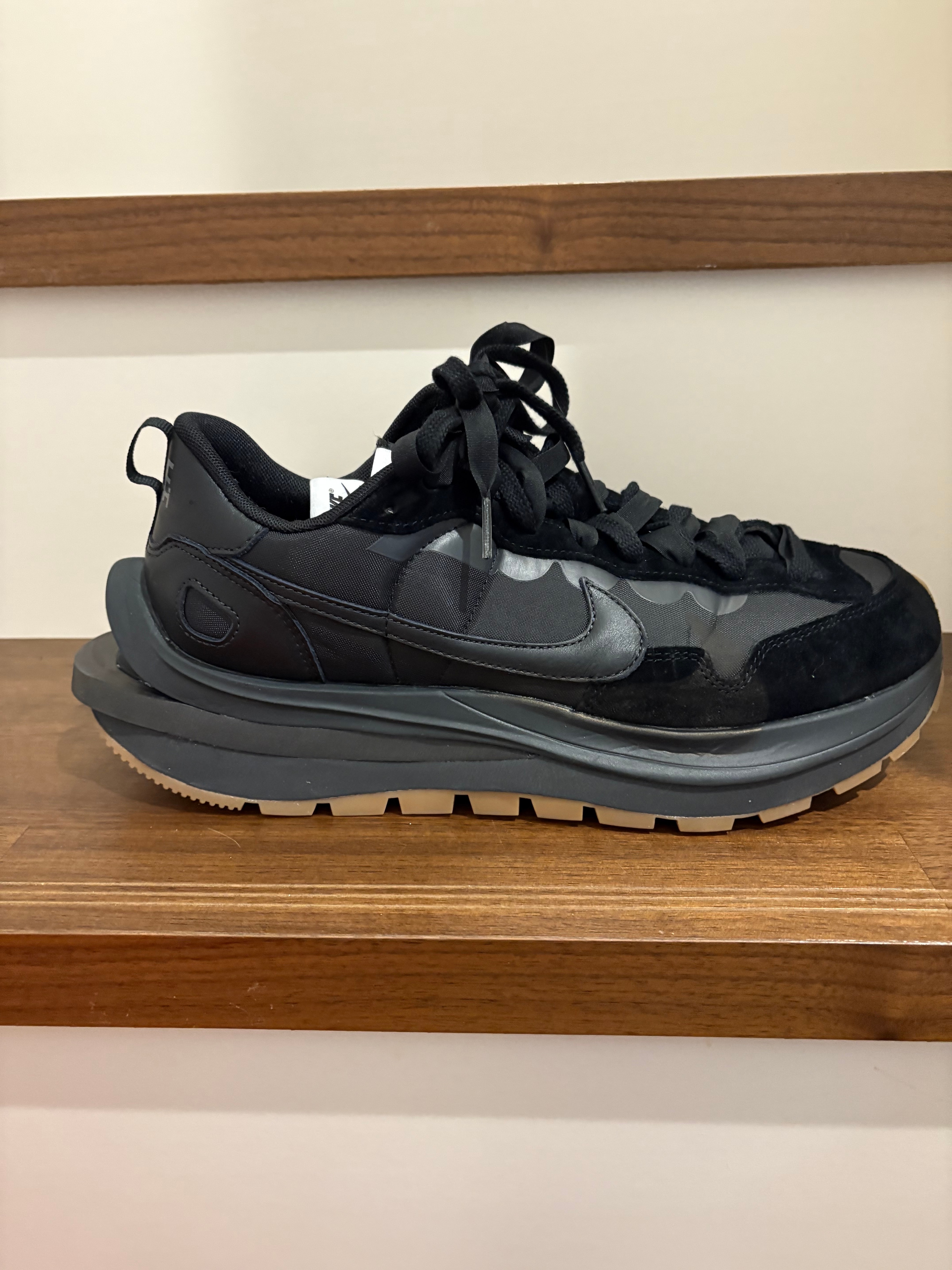 sacai × Nike Vapor Waffle "Black Gum"